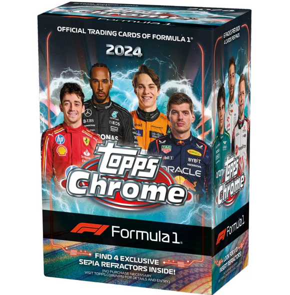 2024 Topps Chrome Formula 1 Blaster Box