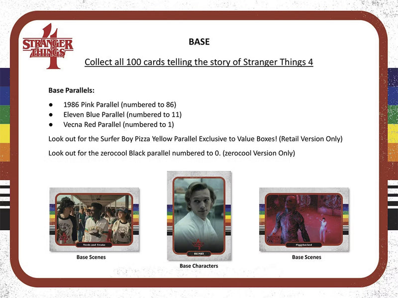 2023 Topps Stranger Things Season 4 Hobby Pack