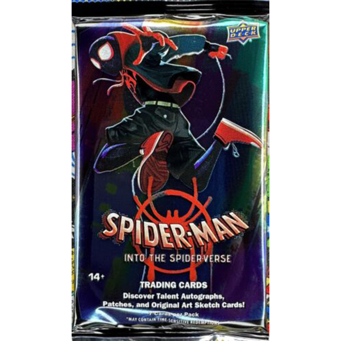 2022   Spider-man: Into the Spider-Verse Trading Cards Pack