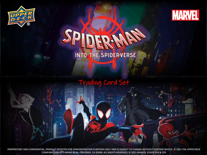 2022   Spider-man: Into the Spider-Verse Trading Cards - Hobby Box