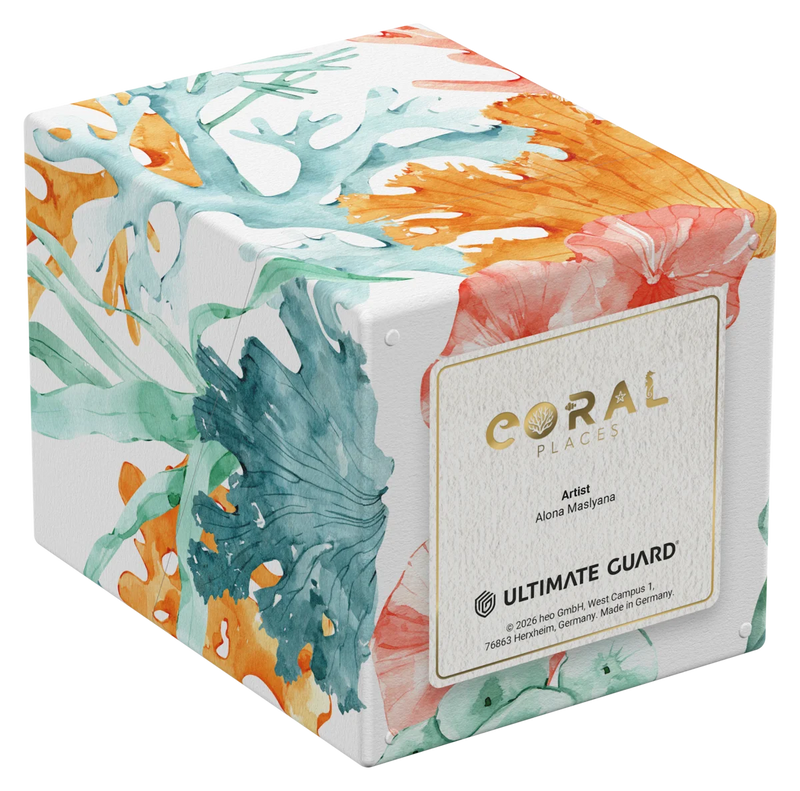 Ultimate Guard Deckbox 100+ Coral Places Seablue Hush
