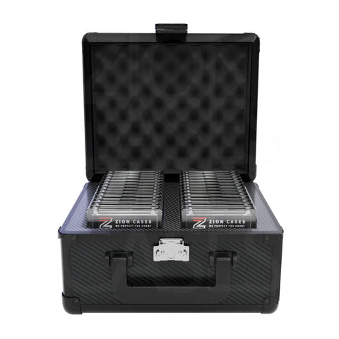 Zion Cases - Slab Case 2 Row (Carbon Fiber Black)