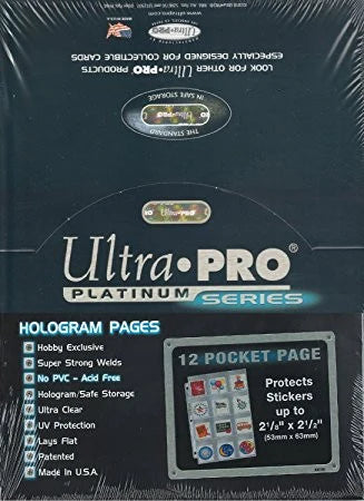 Ultra-pro 12-Pocket Pages: Sticker