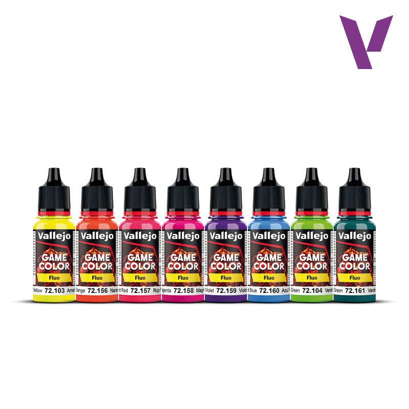 Vallejo: Flurescent Color Set