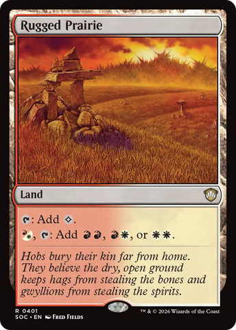 Rugged Prairie [Secrets of Strixhaven Commander]
