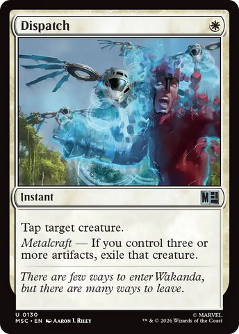Dispatch (Surge Foil) [Marvel Super Heroes Commander]