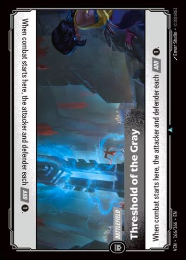 Threshold of the Grey (166/166 - Uncommon) [Riftbound TCG: Vendetta]