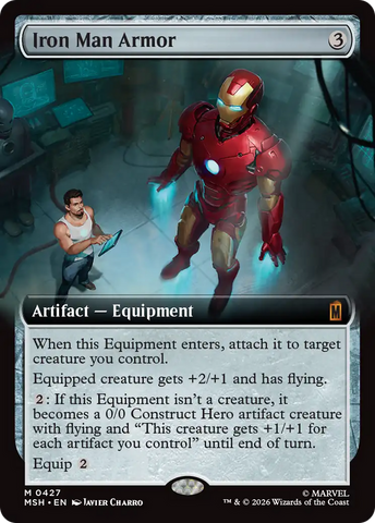 Iron Man Armor (Extended Art) [Marvel Super Heroes]