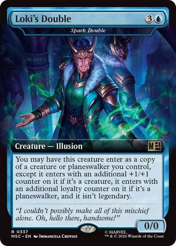 Loki's Double - Spark Double (Extended Art) [Marvel Super Heroes Commander]