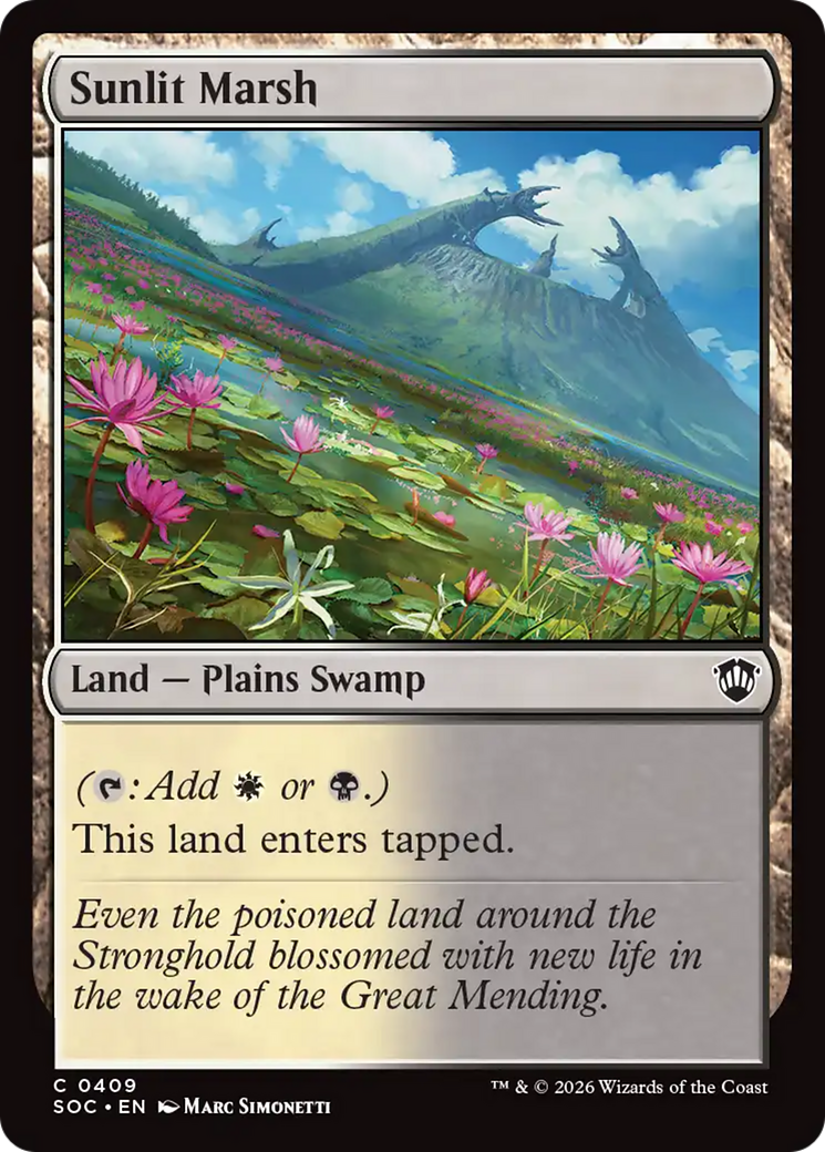 Sunlit Marsh [Secrets of Strixhaven Commander]