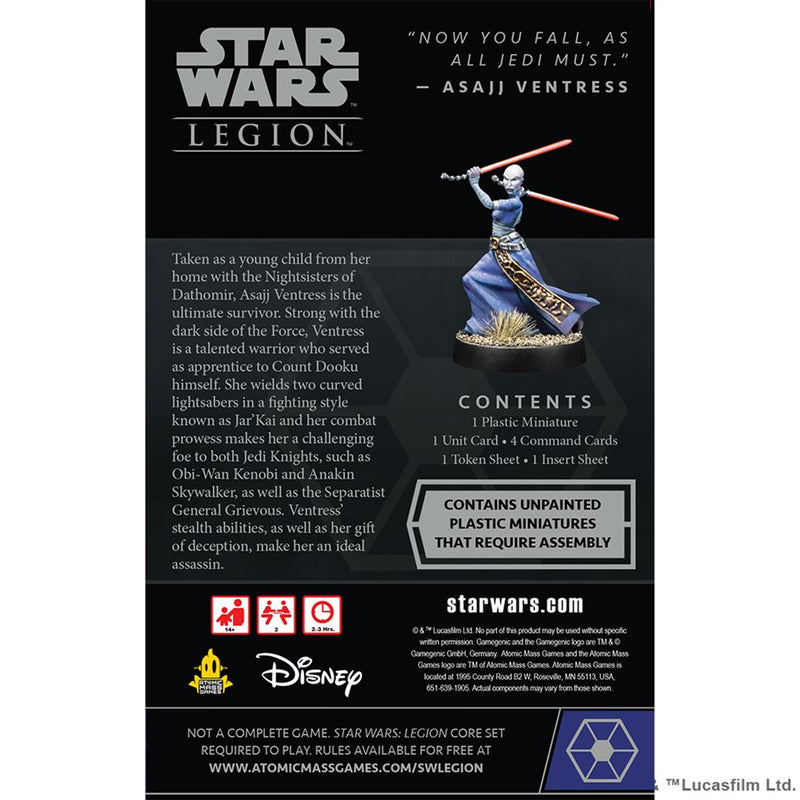 Star Wars Legion -  Asajj Ventress Operative Expansion