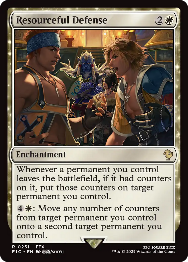 Resourceful Defense [FINAL FANTASY Commander]