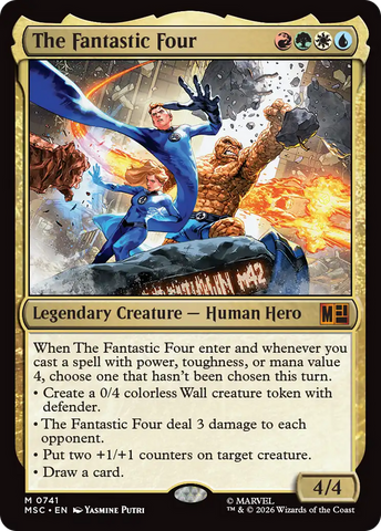 The Fantastic Four [Marvel Super Heroes Commander]