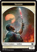 Soldier (004) // Elemental (009) Double-Sided Token [Modern Horizons Tokens]