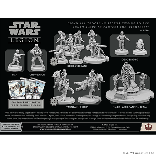 Star Wars Legion -  Battle Force Starter Set: Echo Base Defenders