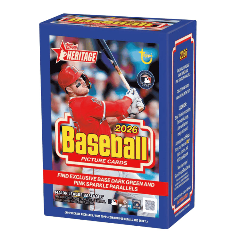 2026 Topps Heritage Baseball Blaster Box