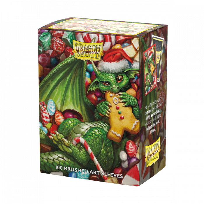 Dragon Shield Sleeves - 100 Brushed Art Sleeves - Christmas 2024