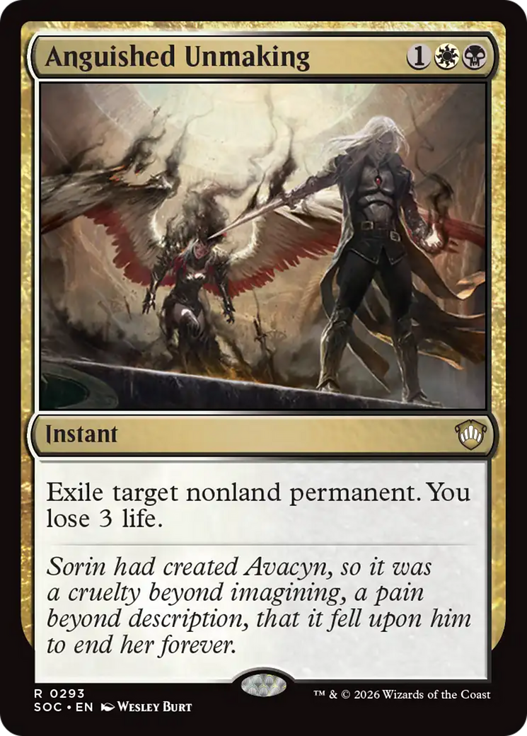 Anguished Unmaking [Secrets of Strixhaven Commander]
