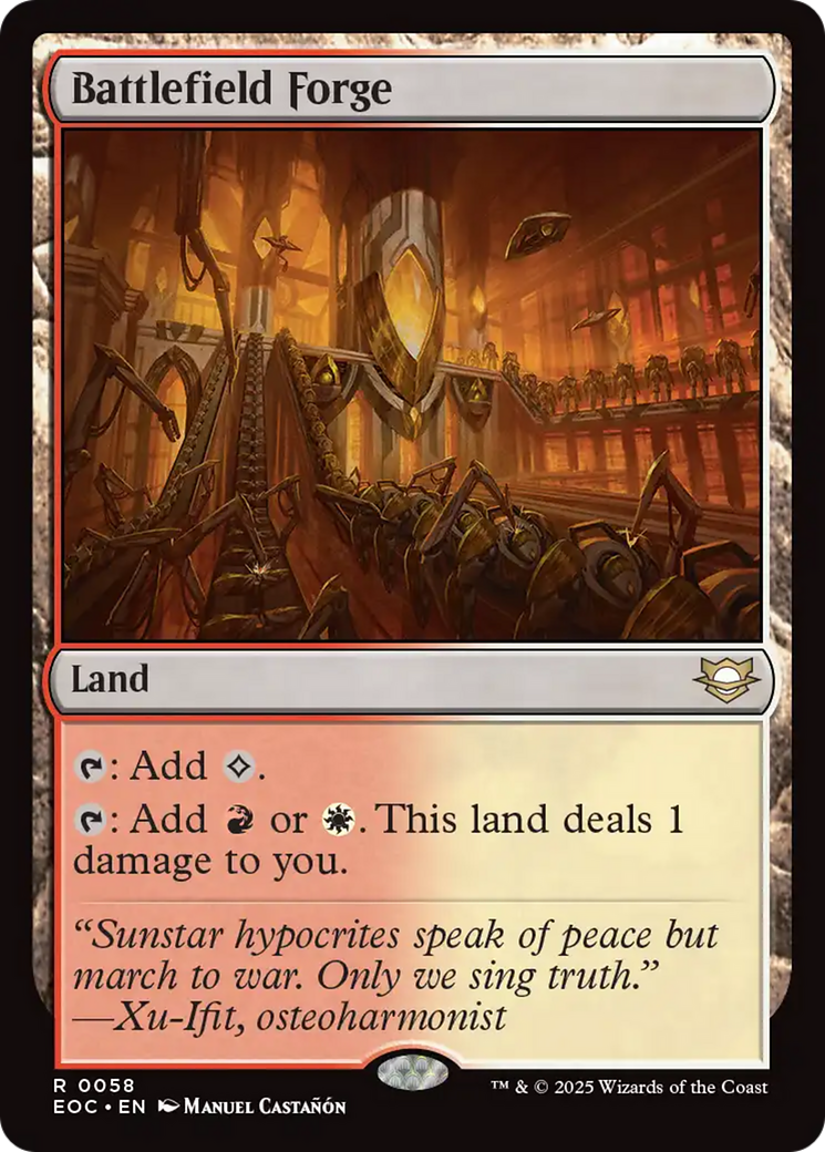 Battlefield Forge [Edge of Eternities Commander]