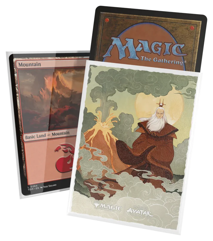 Ultimate Guard Art Sleeves - Standard Size - 100ct - Avatar : The Last Airbender - The Legend of Roku