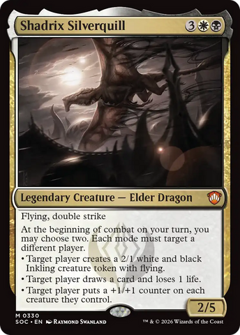 Shadrix Silverquill [Secrets of Strixhaven Commander]