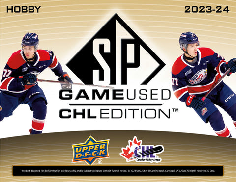 2023-24 CHL SP Game Used Hobby Box