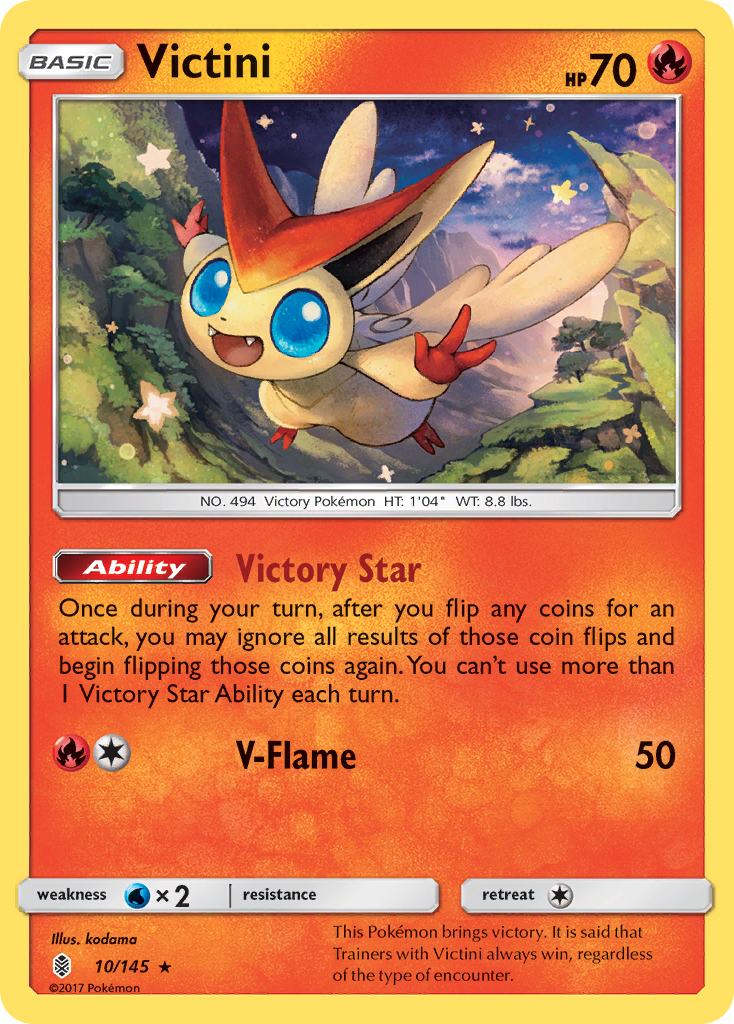 Victini (10/145) [Sun & Moon: Guardians Rising]