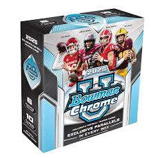 2025 Bowman Chrome University Football Mega Box
