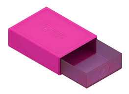 Heavy Play Magnetic Dice & Token Box (Sorcerer Pink)