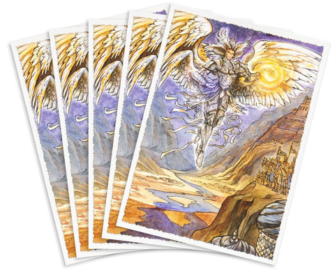 Dragon Shield Art Sleeves (100ct) Warlord: Saga of the Storm - Adathan