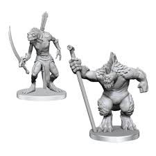 Xulgath Skirmisher & Stoneliege - Unpainted