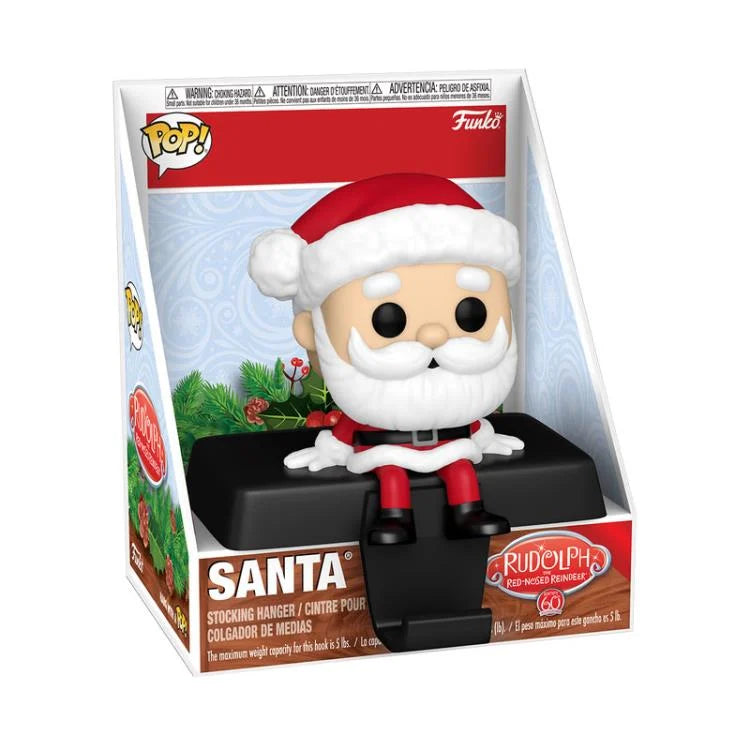 FUNKO EDGE - SITTER Rudolph the Red-Nosed Reindeer Vinyl Bobble-Head Santa Claus