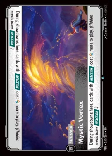 Mystic Vortex (160/166 - Uncommon) [Riftbound TCG: Vendetta]