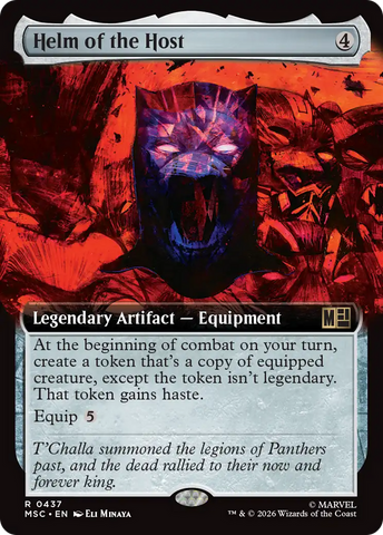 Helm of the Host (Extended Art) [Marvel Super Heroes Commander]