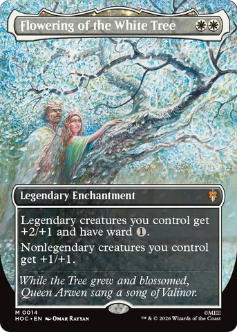 Flowering of the White Tree (Borderless) [The Hobbit: Eternal-Legal]