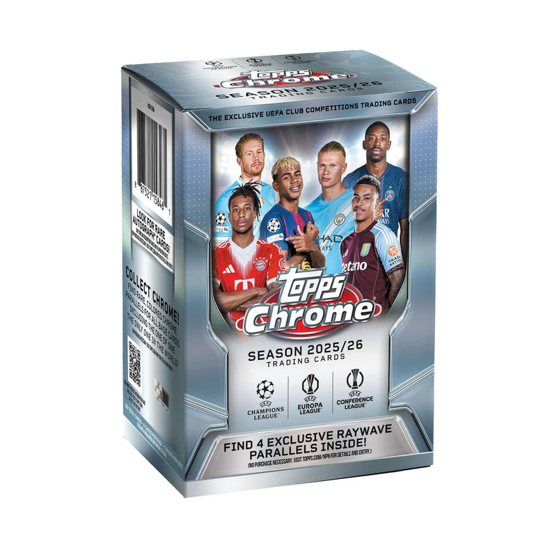2026 Topps Chrome UCC Soccer Blaster Box