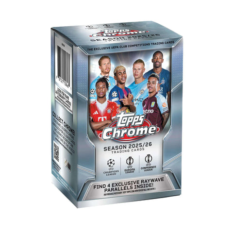 2026 Topps Chrome UCC Soccer Blaster Box