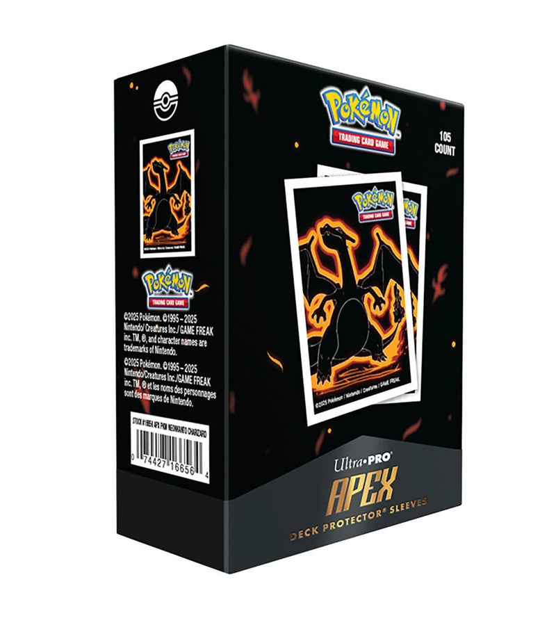 Ultra Pro Apex Sleeves - Neon Charizard