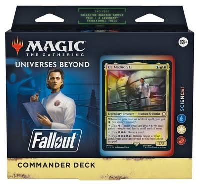 Fallout: Out of the Vault - Science! Commander Deck