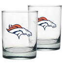 Rock Glass Set - Broncos