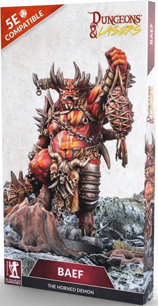 Dungeons & Lasers - Baef (Unpainted)