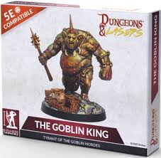 Dungeons & Lasers - The Goblin King (Unpainted)