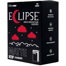 Eclipse Matte Sleeves 105 Count - Apple Red