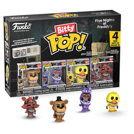 Bitty Pop! FNAF - Freddy/Bonnie/Chica/Foxy