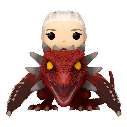 Rhaenys Targaryen with Meleys 124