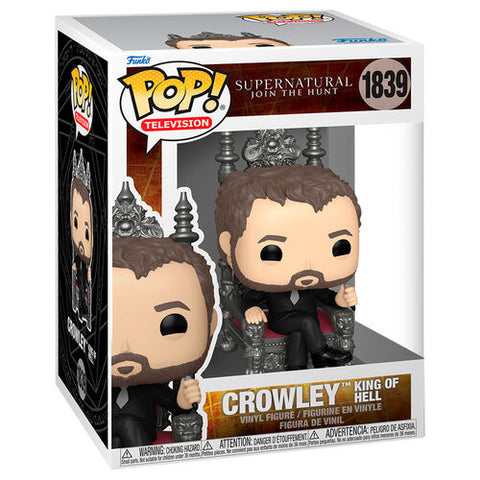 Funko Pop Premium Supernatural Crowley King of Hell - 1839