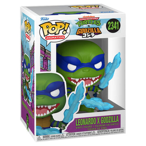 Funko Pop: TMNT x Godzilla - Leonardo/Godzilla 2341