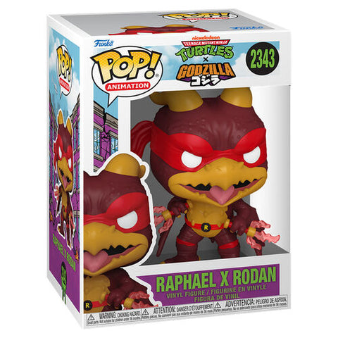 Funko Pop: TMNT x Godzilla - Raphael/Rodan 2343