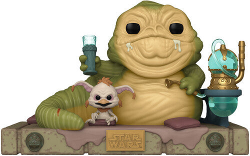 Funko  - Return of the Jedi - Jabba the Hutt with Salacious B Crumb