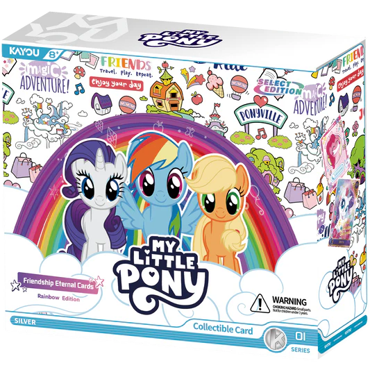My Little Pony Collectible Cards - Rainbow Edition 20 Pack Display